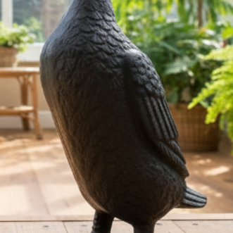 Cast Iron Duck Figurine