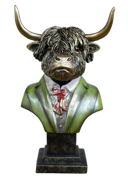 Highland Cow Bust
