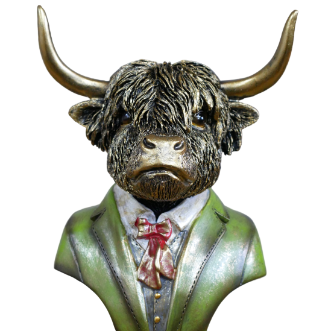 Highland Cow Bust