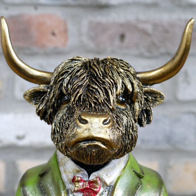Highland Cow Bust