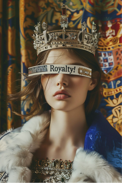 Young Royal Wall Art - H90 x W60 cm