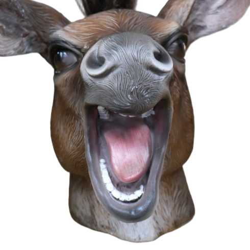 Laughing Donkey Head Ornament
