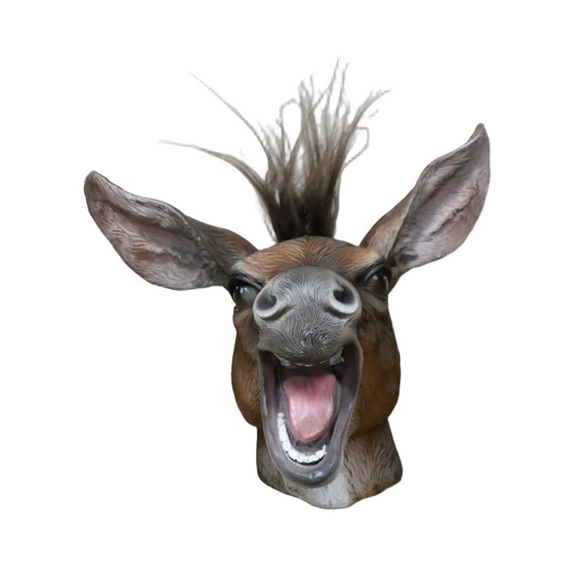 Laughing Donkey Head Ornament