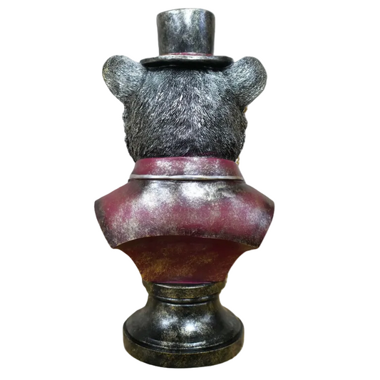 Monocle Bear Bust