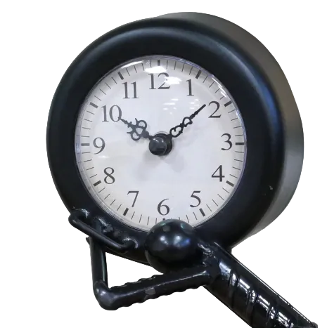 Metal Figure Clock