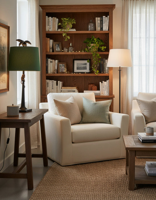 Palm Tree with Climbing Monkey Table Lamp