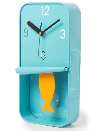 Sardine Tin Pendulum Wall Clock
