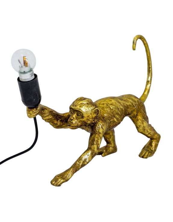 Crawling Monkey Table Lamp