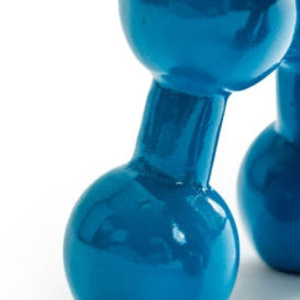 Decorative Blue Balloon Poodle Figure