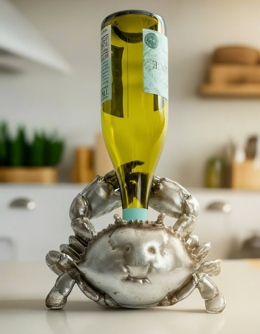 Thirsty Crab Wine Bottle Holder