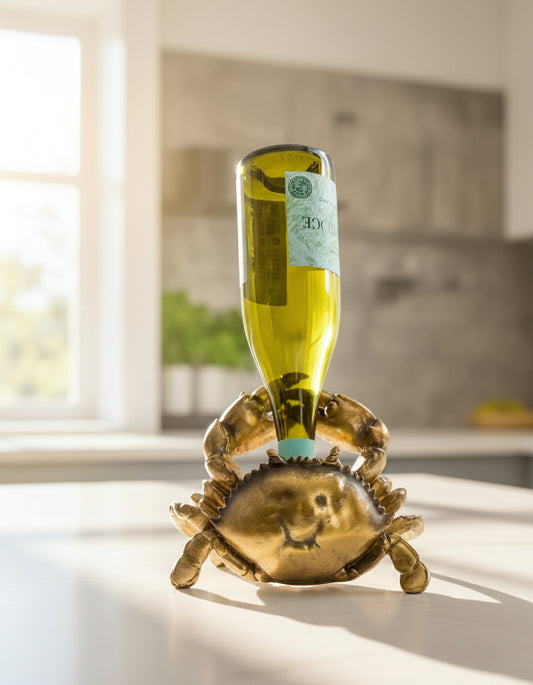 Thirsty Crab Wine Bottle Holder