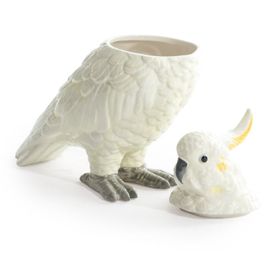 Cockatoo Storage Jar