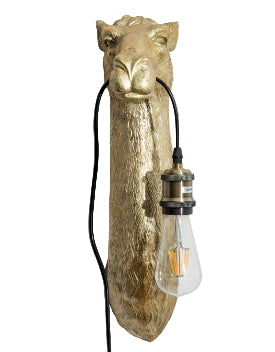 Camel Head Wall Light