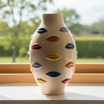 Multi Lips Vase