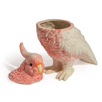 Cockatoo Storage Jar