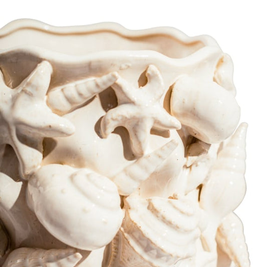 Large Seashell Vase