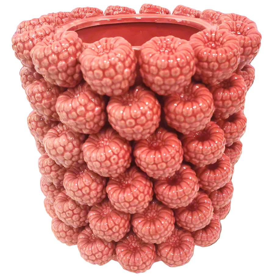 Large Multi Raspberry Vase