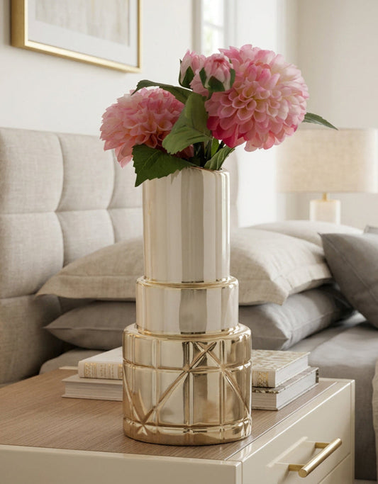 Electro Gold Lipstick Vase