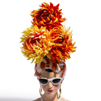 Summer Chic Lady Bust Vase