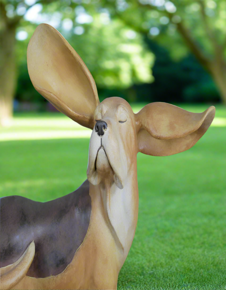 Big Eared Bassett Sculpture