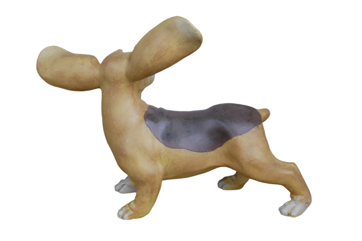 Big Eared Bassett Sculpture