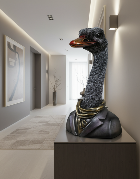 Ornamental Emu Bust