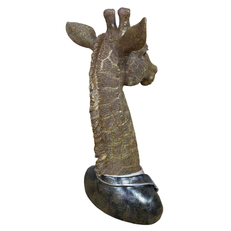 Ornamental Giraffe Bust