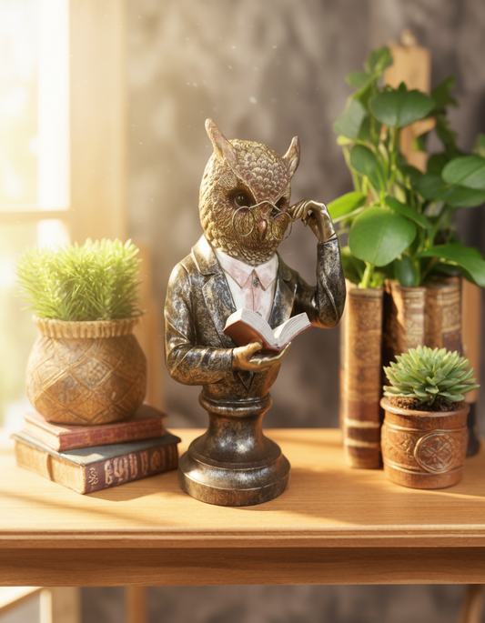 Reading Owl Bust
