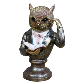 Reading Owl Bust