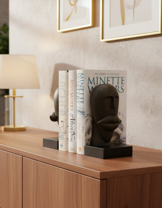 La Moustache / La Lips Bookends