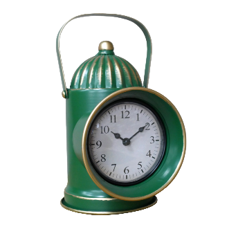 Railway Lamp Desk Clock