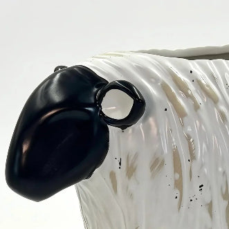 Stoneware Sheep Vase