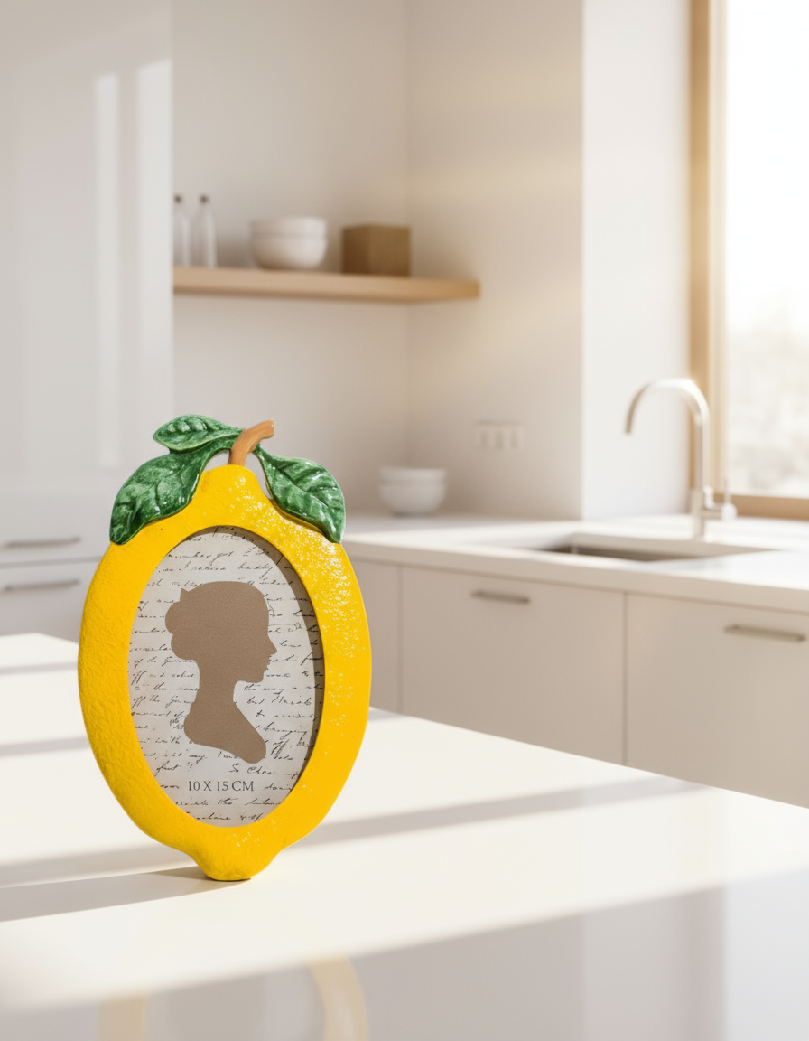 Lemon Photo Frame – 4” x 6”
