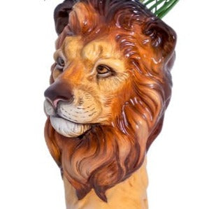 Lion Vase