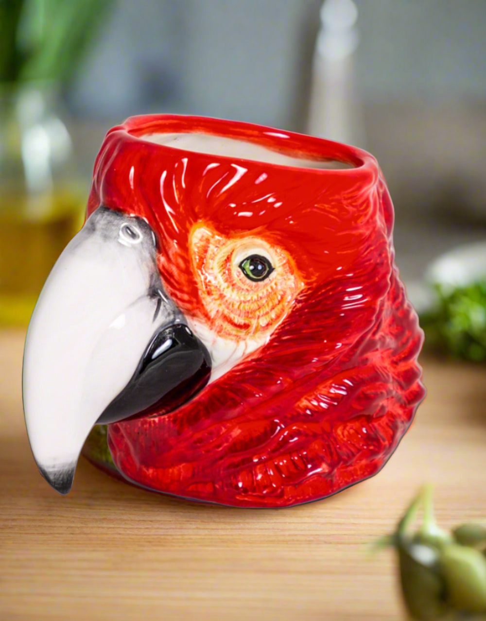 Parrot Storage Jar