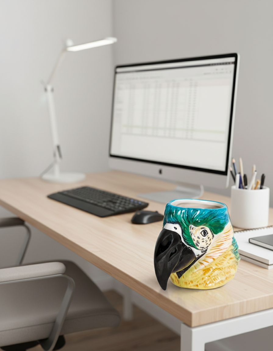 Parrot Storage Pot