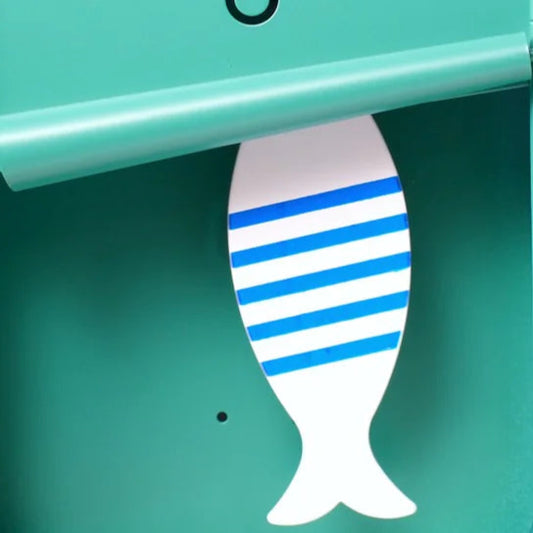 Sardine Tin Pendulum Wall Clock