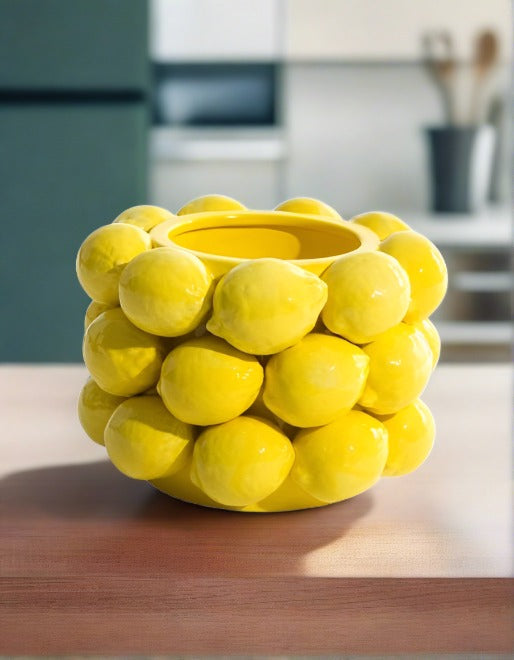Multi Lemon Vase - Holmes and Wilson Ltd