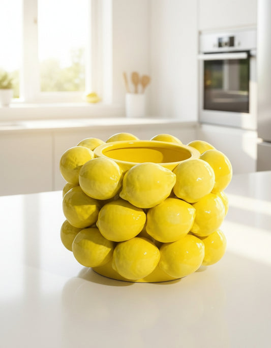 Multi Lemon Vase - Holmes and Wilson Ltd