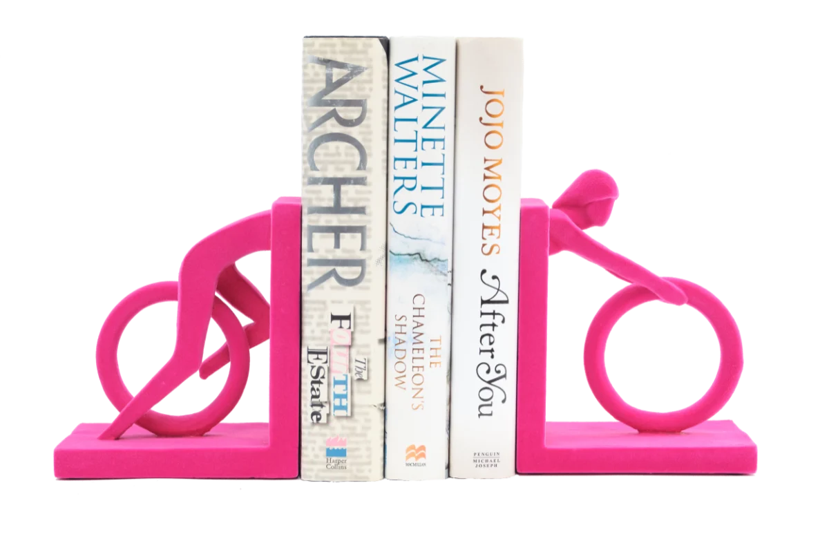 Cyclist Bookends