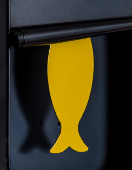 Sardine Tin Pendulum Wall Clock