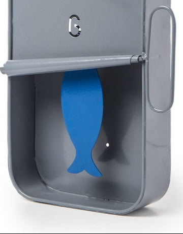 Sardine Tin Pendulum Wall Clock