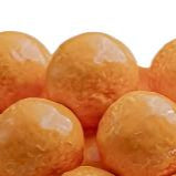 Extra Large Multi Orange Vase