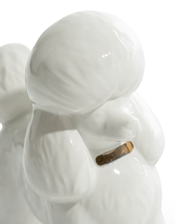 Poodle Taper Candle Holder