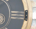 Oval Wall Cog Clock