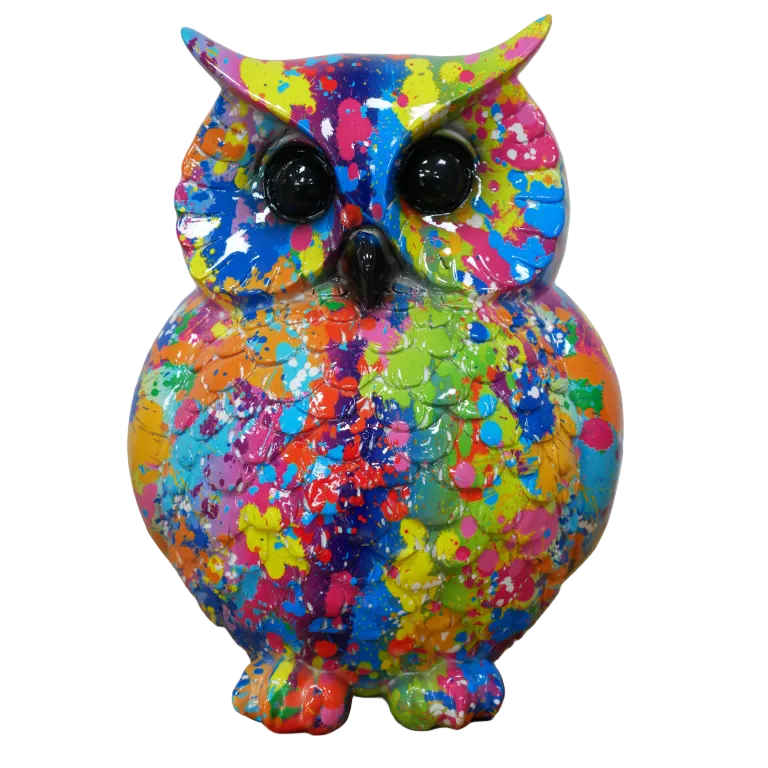 Colourful Owl Ornament