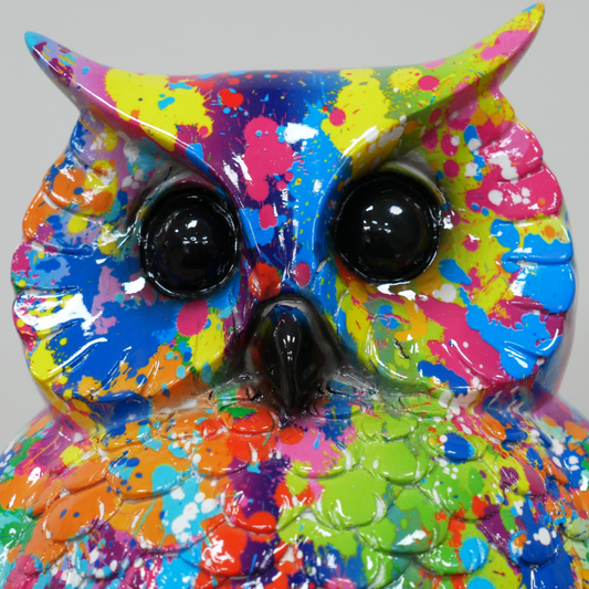 Colourful Owl Ornament