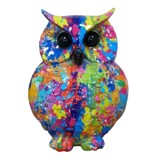 Colourful Owl Ornament