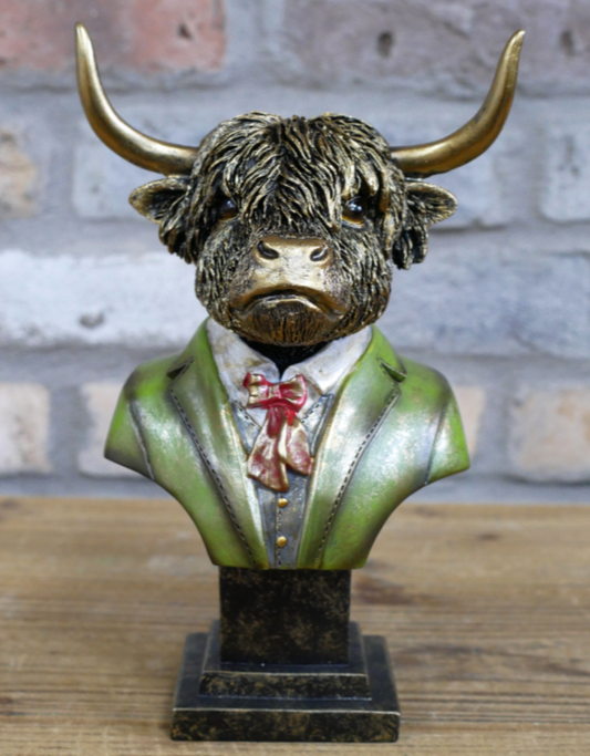 Highland Cow Bust