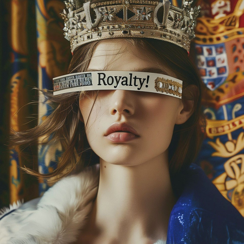 Young Royal Wall Art - H90 x W60 cm